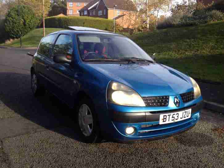 03 53 Clio 1.2 16v Extreme 2 LOW TAX