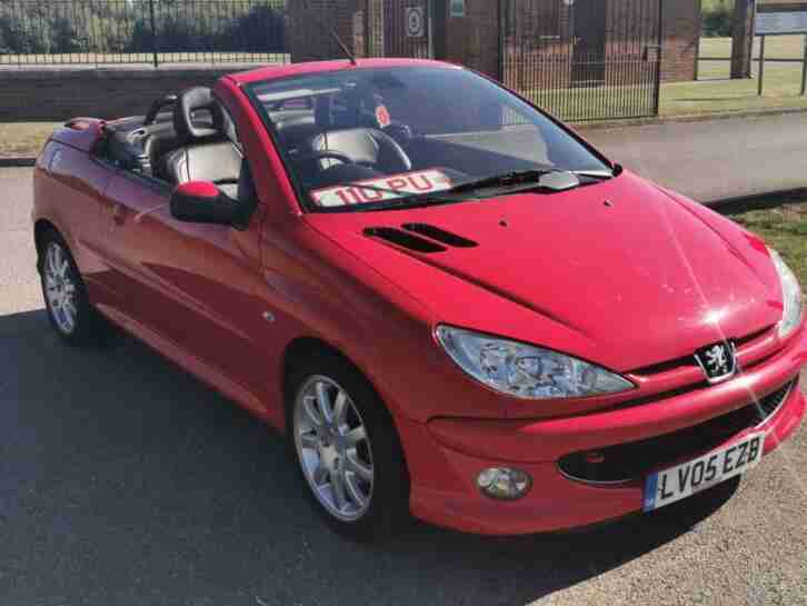 05plate Peugeot 206 1.6 auto Coupe Cabriolet Allure SHOWROOM CONDITION HPI CLEAR