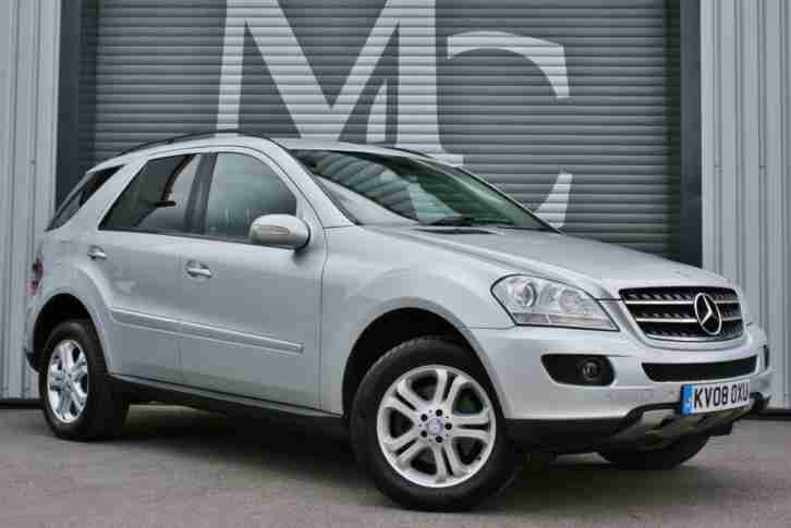 08 Plate Mercedes Benz ML280 3.0TD CDI Auto SE Sat Nav10Services Great Condition