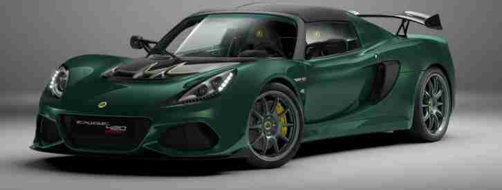 2021 Lotus Exige Sport 420 Final Edition Petrol green Manual
