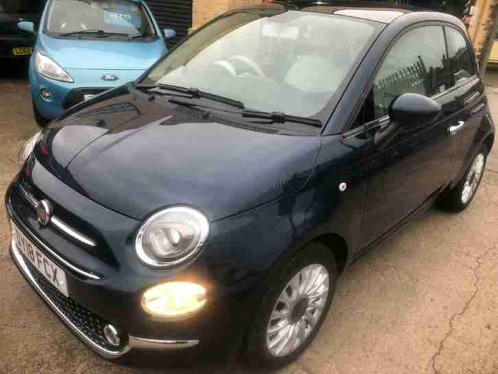 Fiat 500 1.2 ( 69bhp ) ( s s ) LOUNGE Air Conditioning Alloy Wheels 2018