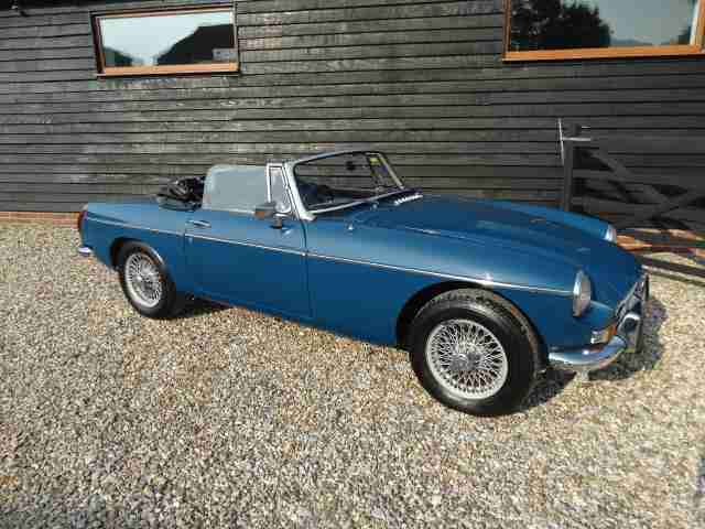 1973 MG B roadster with overdrive ,