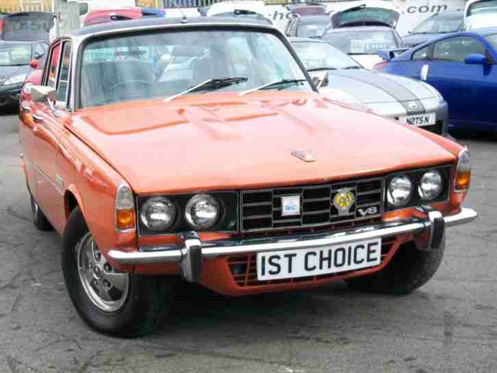 1976 ROVER UNLISTED 3500 V8 S FINISHED IN PAPRIKA WITH BLACK LEATHER SALOON PET