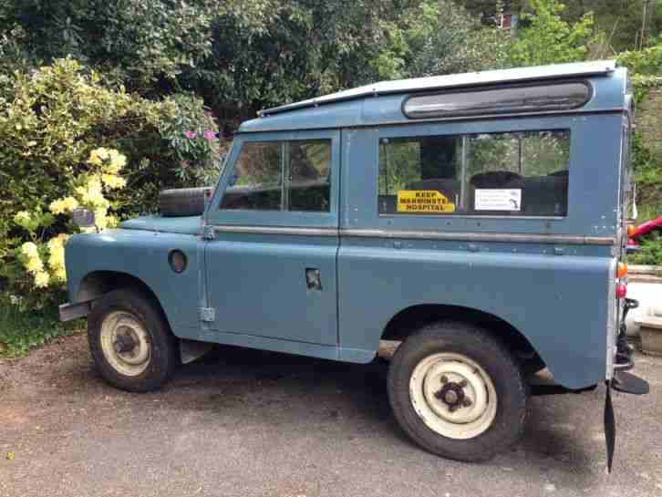 1978 LAND ROVER 88 4 CYL BLUE