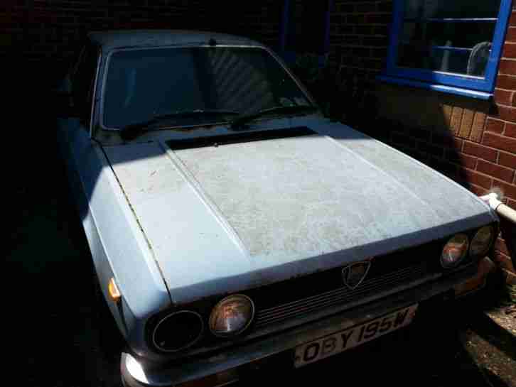 1980 Lancia Beta 1600cc, Pale blue, Not running so selling for spares repairs!