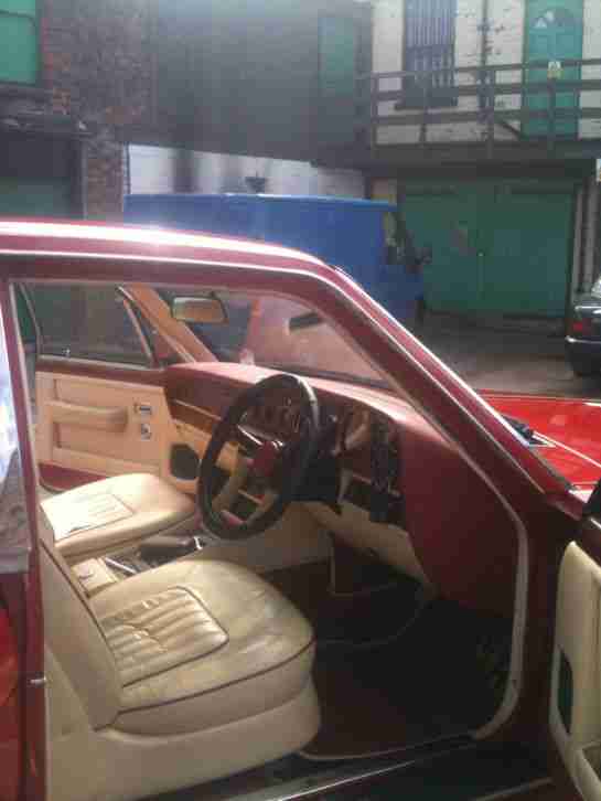 1989 BENTLEY RED mulsanne back for sale due to time waisters