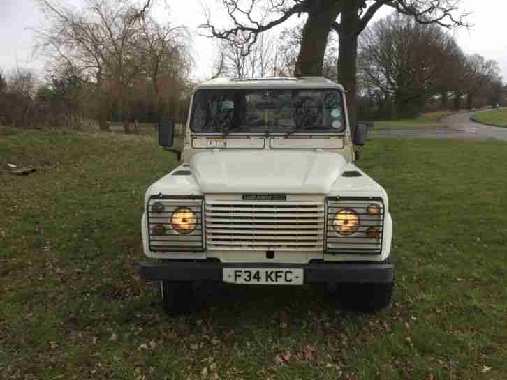 1989 LAND ROVER 90 4C COUNTY D TURBO WHITE ORIGNAL NEVER BEEN PAINTED