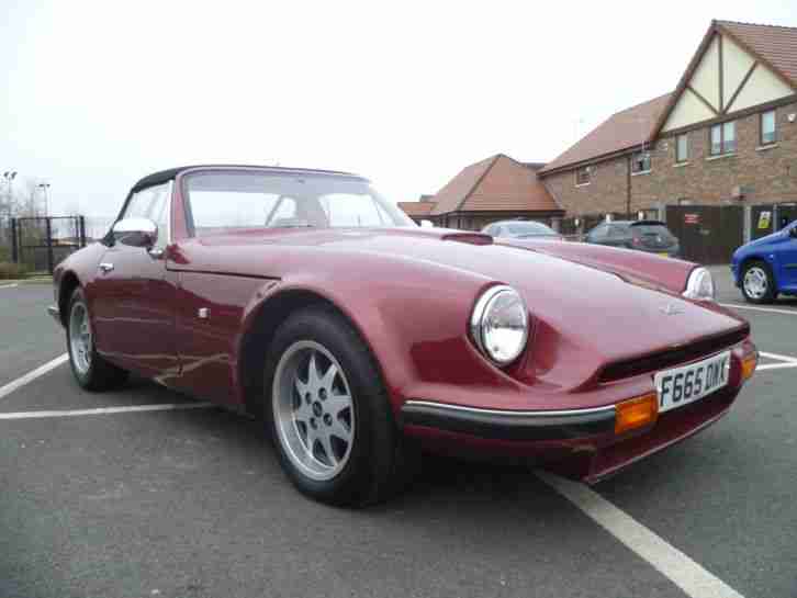 1989 TVR 280 S RED S2 FULL YEARS MOT WITH NO ASVISORIES