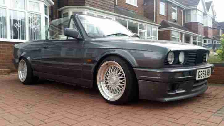 1990 G BMW E30 325i CONVERTIBLE PROJECT NEEDS SOME TLC
