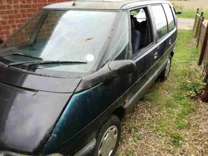1995 RENAULT ESPACE FAMILY BLUE,117000 miles, full service history,
