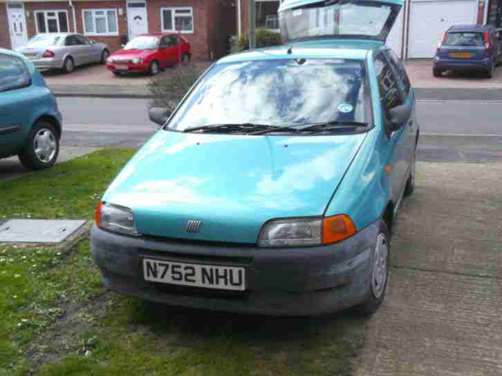 1996 FIAT PUNTO 55 S 49k miles clean bodywork but no mot rust issue £80 buys