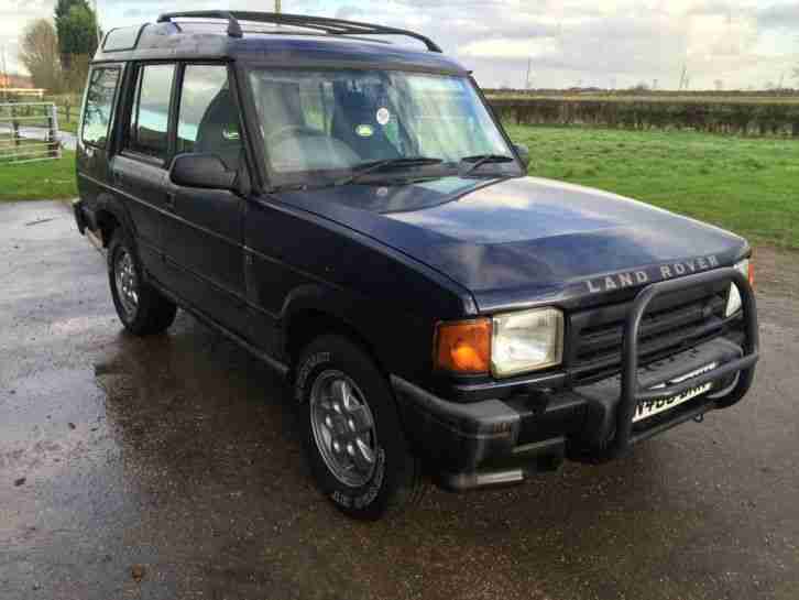 1996 LAND ROVER DISCOVERY BLUE 200 tdi 4x4 90