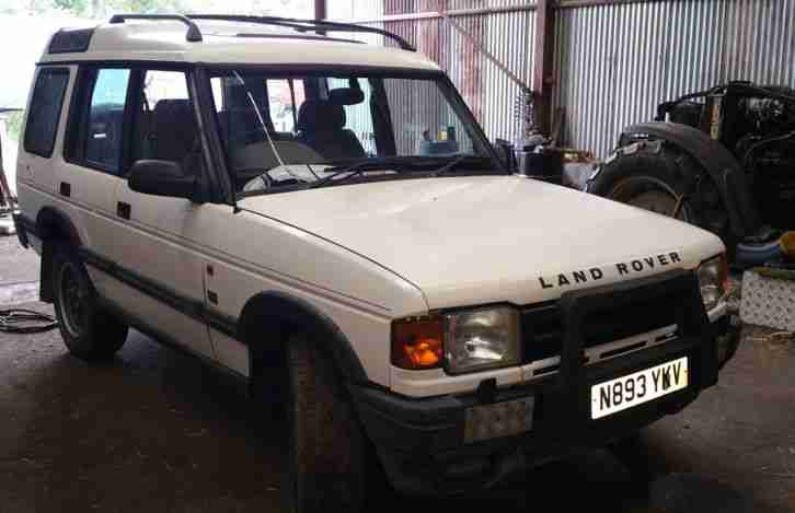 1996 LAND ROVER DISCOVERY ES TDI WHITE