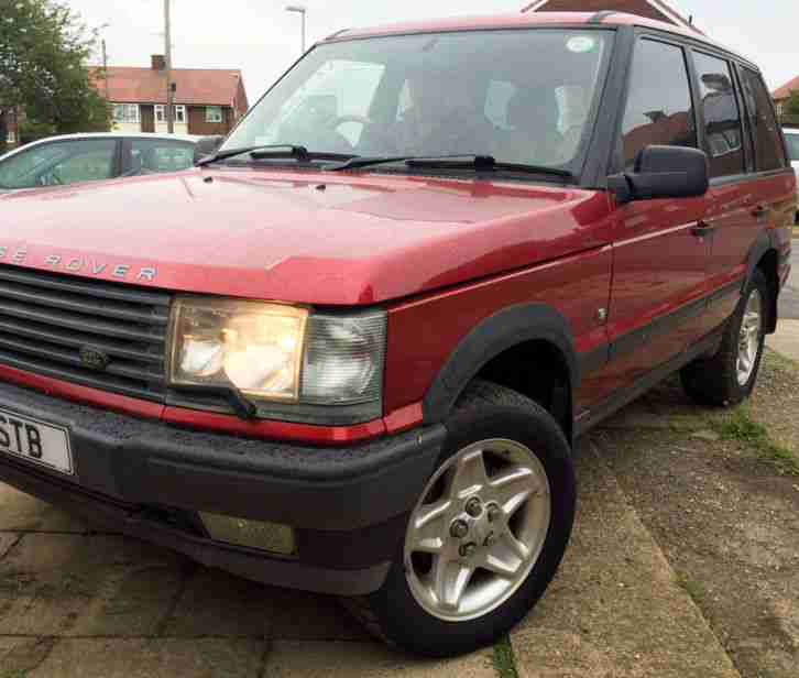 1996 LAND ROVER RANGE ROVER HSE AUTO RED