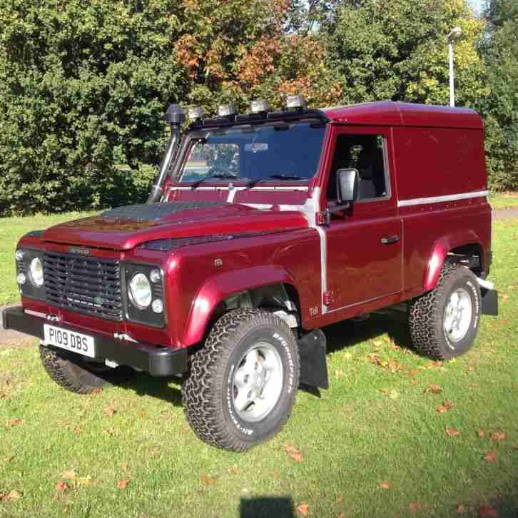 1996 Land Rover 90 Defender TDI RED ONE OFF RESTORATION STUNNING MAY NOT TAKE PX