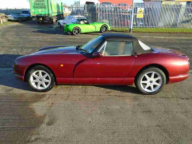1996 TVR CHIMAERA RED VERY RARE 5LTR HC V8 CAT D SALVAGE JUST NEEDS PAINT