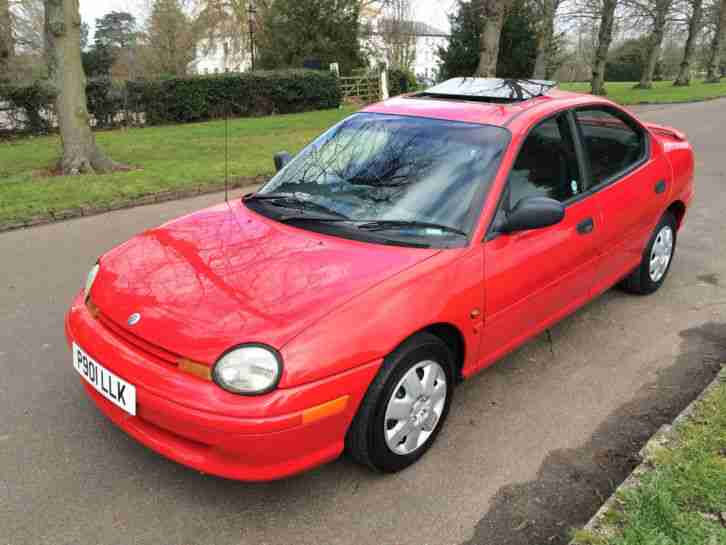 1997 CHRYSLER NEON 2.0 16V LX AUTOMATIC RED