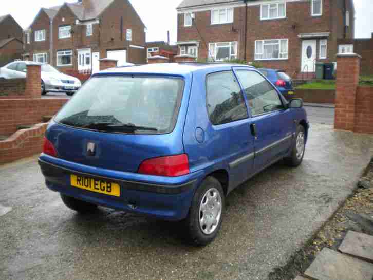 1997 PEUGEOT 106 XL INDEPENDENCE BLUE for spares or repairs