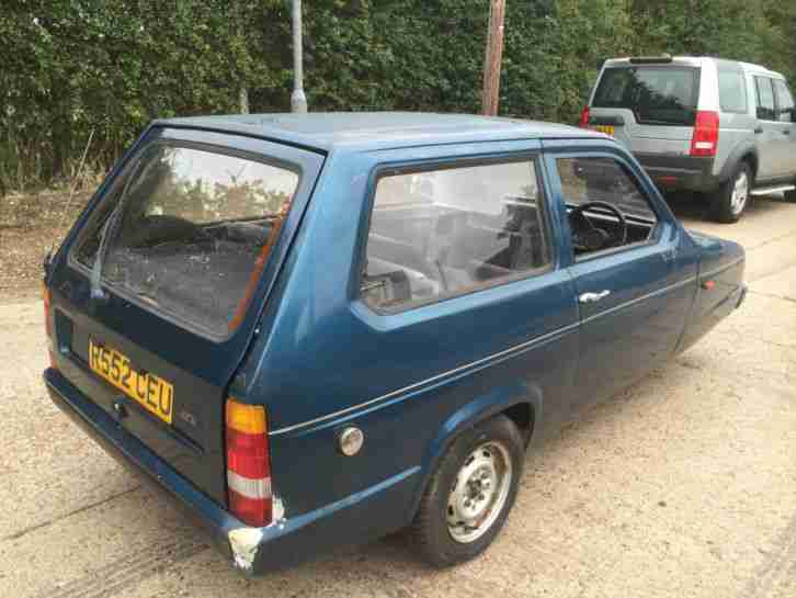 1997 Reliant Robin LX... Spares or Repair... Project... Iconic Car! LOOK!