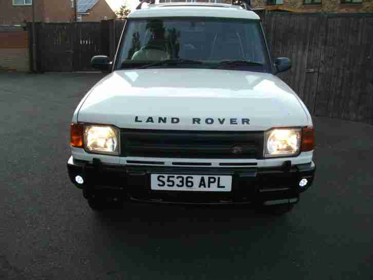 1998 LAND ROVER DISCOVERY TDI WHITE