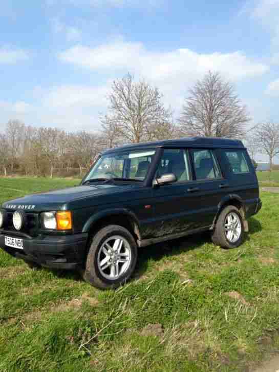 1999 LAND ROVER DISCOVERY TD5 S GREEN
