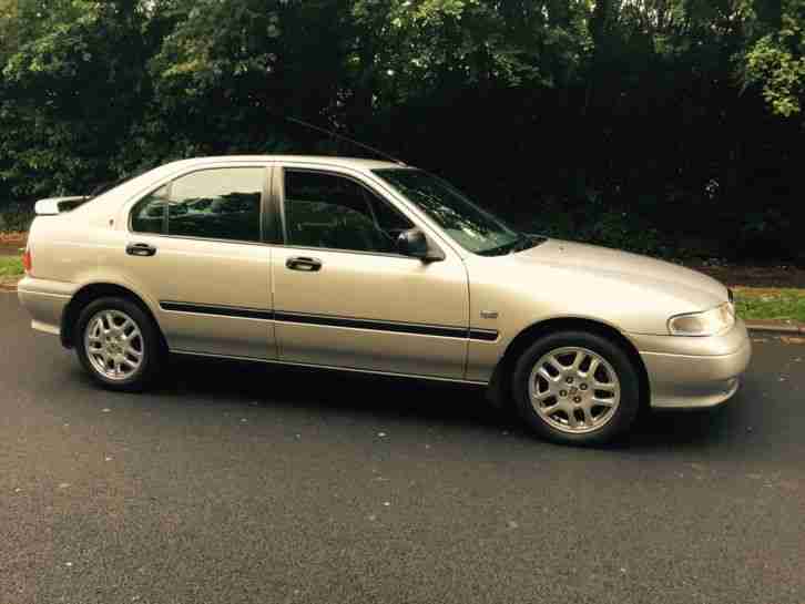 1999 ROVER 416I S SILVER 1 owner 41000 miles full history stunning example t&t