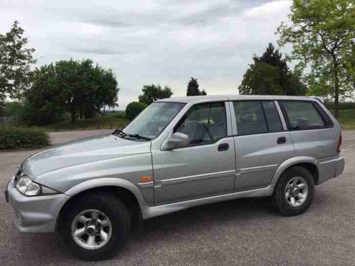 1999 SSANGYONG MUSSO TD AUTO SILVER