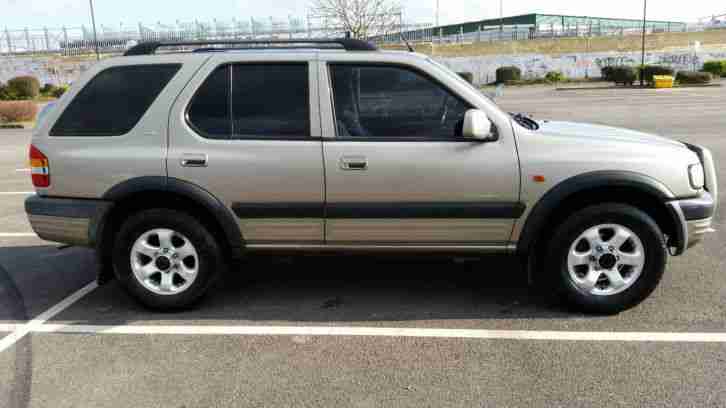 1999 VAUXHALL FRONTERA LIMITED V6 SILVER 3.2