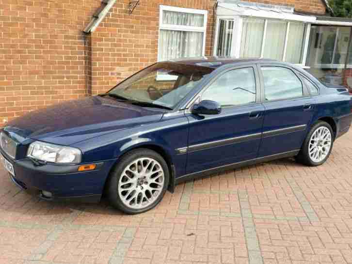 1999 VOLVO S80 T6 SE AUTO BLUE ONLY 1 OWNER 2.8 TWIN TURBO ABSOLOUTLY STUNNING