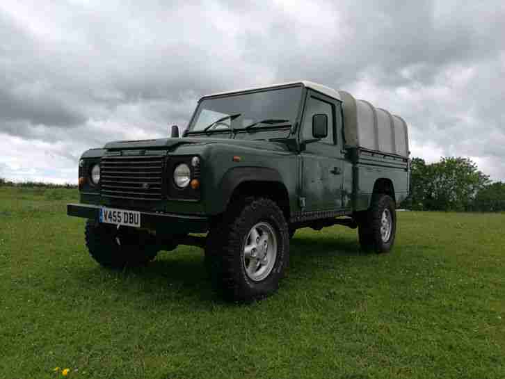2000 Land Rover Defender 110 HCPU High capacity NEW CHASSIS Only 77000