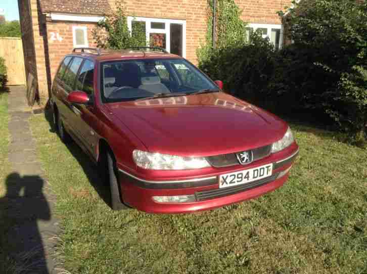 2000 PEUGEOT 406 LX HDI(90) RED