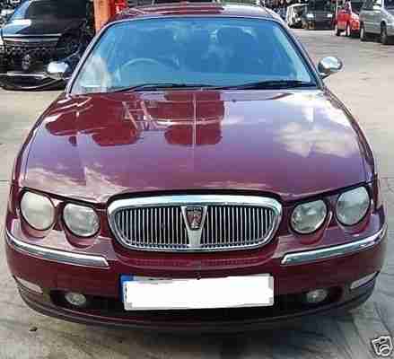 2000 ROVER 75 CONNOISSEUR AUTOMATIC RED. Leather interiors. MOT TILL SEPT 2017.