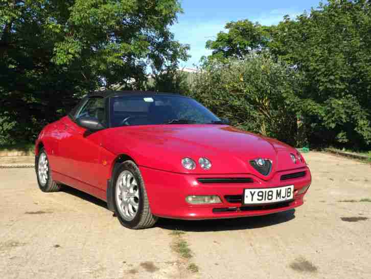 2001 SPIDER T.SPARK LUSSO RED