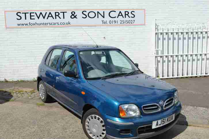 2001 NISSAN MICRA 1.4 SE VERY LOW MILEAGE ONLY 65,000 MILES 5DR HATCHBACK