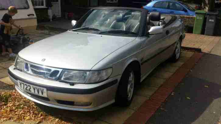 2001 SAAB 9 3 SE TURBO SILVER REDUCED FOR QUICK SALE