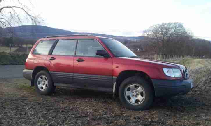 2001 FORESTER RED GREY 3 Brand New