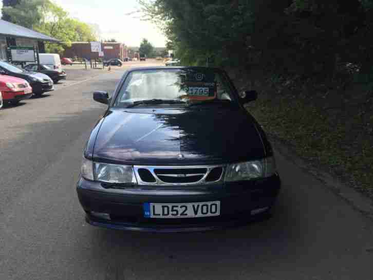 2002(52) 9.3 SE TURBO CONVERTIBLE THIS