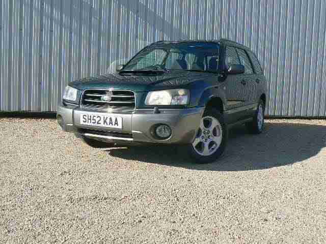 2002 52 FORESTER 2.0 XT TURBO 5D 177