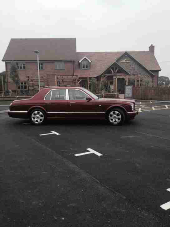 2002 Arnage R in Sunset Red 6.75 twin