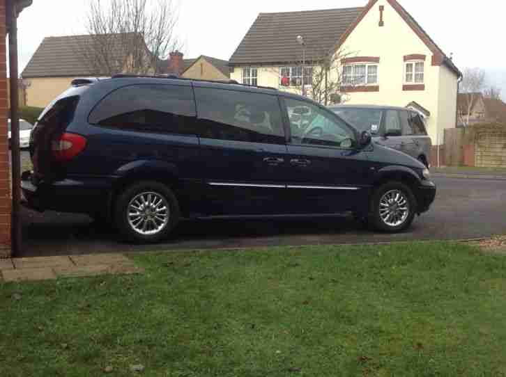 2002 GRAND VOYAGER CRD LIMITED BLUE