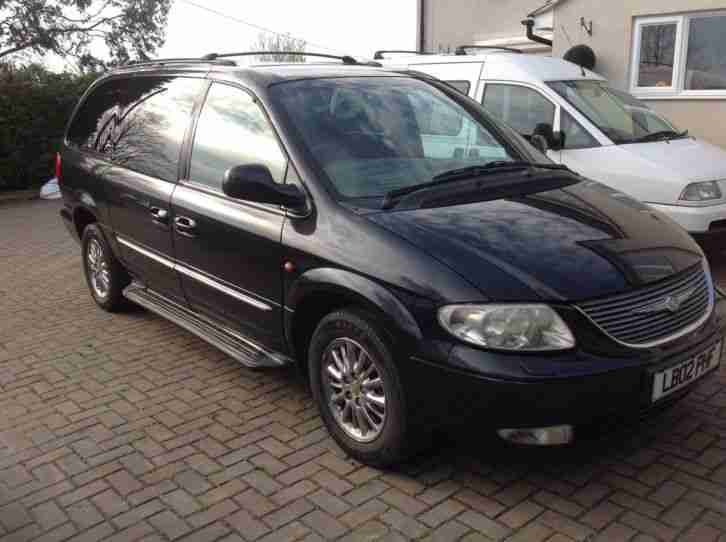 2002 CHRYSLER GRAND VOYAGER CRD LIMITED GREY WHEELCHAIR ACCESSIBLE
