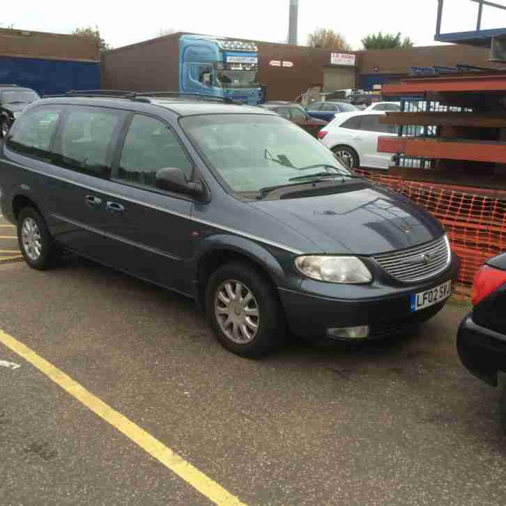 2002 GRAND VOYAGER CRD LX BLUE