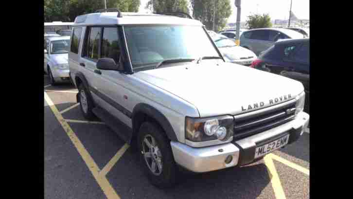 2002 LAND ROVER DISCOVERY TD5 GS SILVER excellent condition