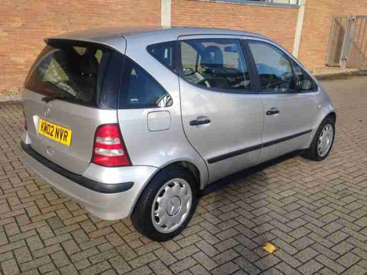 2002 MERCEDES A160 CLASSIC SILVER FULL MOT CAN TAX FOR NEW OWNER CHEAP CAR