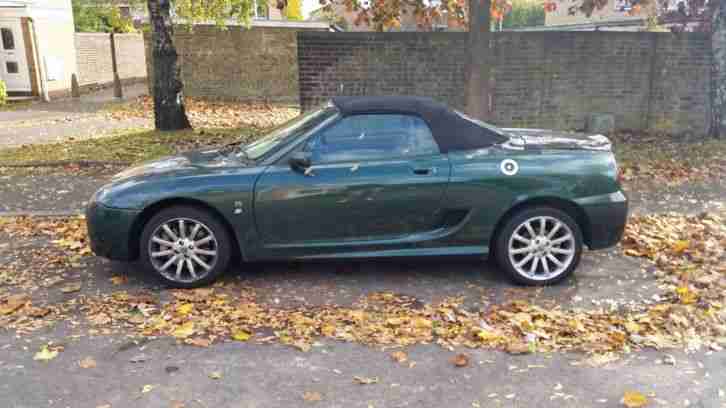2002 MG TF 1.8 GREEN, STARTS AND DRIVES GREAT ONLY 50,000 MILES.