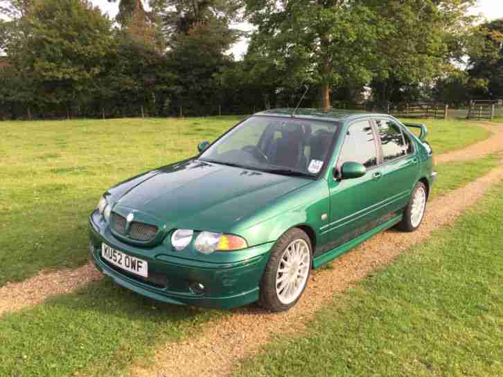 2002 MG ZS GREEN 2.5 v6 SPECIAL EDITION JUST 50k MILES VERY RARE MODEL