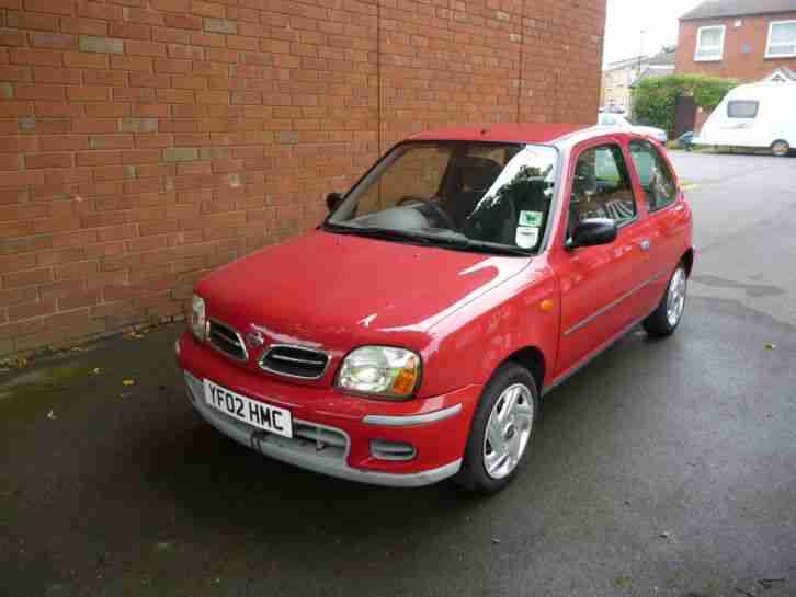 2002 MICRA VIBE RED