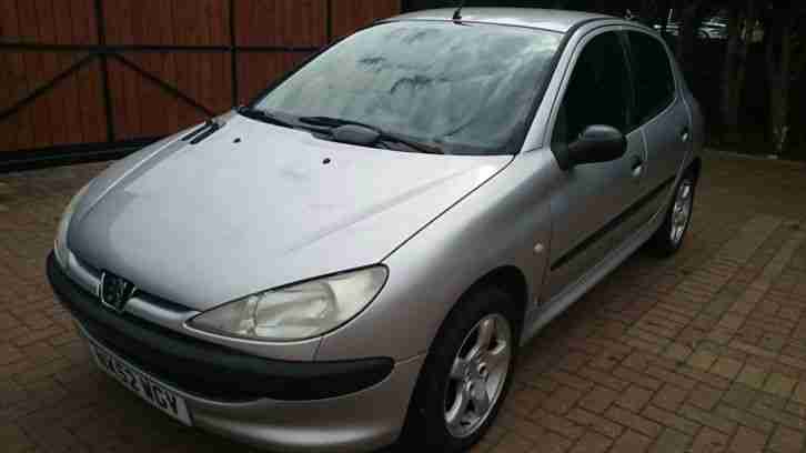 2002 PEUGEOT 206 STYLE 1.4 HDI DIESEL £30 ROAD TAX ALL MAJOR CARDS ACCEPTED