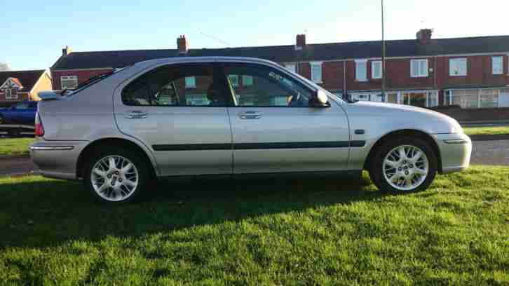 2002 ROVER 45 IMPRESSION S2 SILVER very low milage p x or swap ; ) 12 months mot