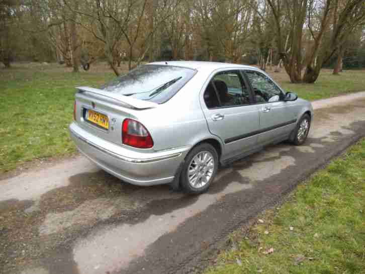 2002 ROVER 45 SPIRIT S SILVER spares or repairs
